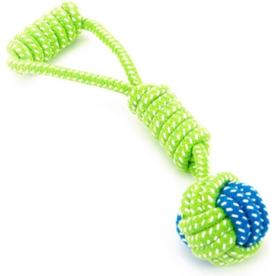 Reedog bavlněné lano s míčem + úchyt 27 cm