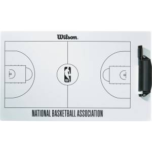 Wilson NBA Coaches Dry Erase Tactical Board white