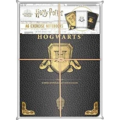 Harry Potter Sada tří sešitů A6 - Erb Bradavic