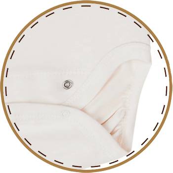 Bio Baby Бебешко боди прегърни ме от органичен памук, Екрю (97218104)