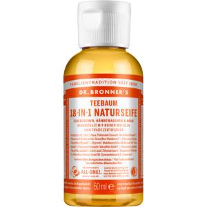 Dr. Bronner's 18in1 Натурален сапун - Чаено дърво - 60 мл