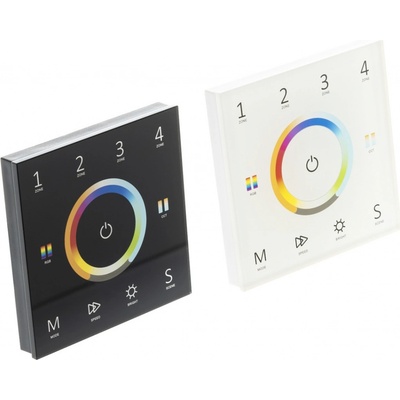 Ovladač dimLED OV 230V ALLMIX RF K4 - Černá