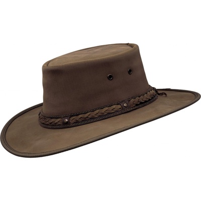 Barmah Hats Squashy Bronco hnedý