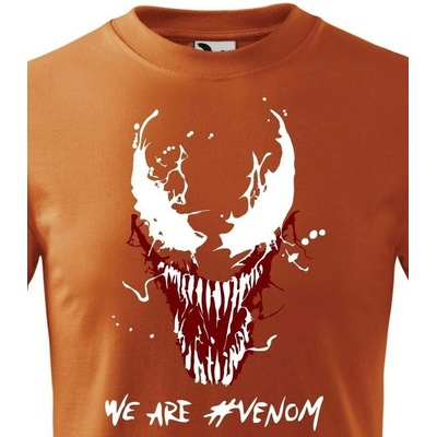 Dětské tričko Venom od Marvel Oranžová Canvas Dětské tričko Bezvatriko.cz 1
