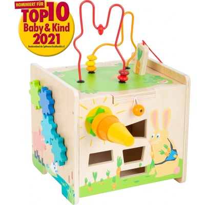 Small Foot interaktívna kocka a stolička Králik 2v1