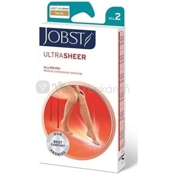 Jobst Ultra Sheer kompresívne lýtkové pančuchy bez špice bežná dĺžka telové