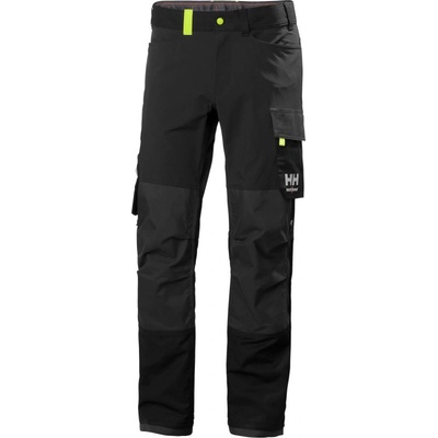 Helly Hansen nohavice Oxford 77407 R do pasu čierna/ebony sivá