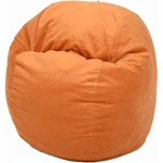 PUFRELAX Пуф барбарон, 400л. , Matusalem - Orange, Перящ се калъф, Подходящ за деца, Пълнеж с микс от мемори пяна и дунапрен, Гама Diamond, 8129 (PUF-M-M-D-OR) - topmarket