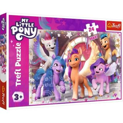 Trefl - Puzzle A happy day of Ponies - 1 - 39 piese