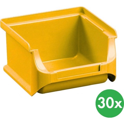 Allit Plastové boxy 102 x 100 x 60 mm žlté