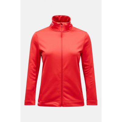 Peak Performance W Rider Tech Zip Jacket Brilliant Red/Black