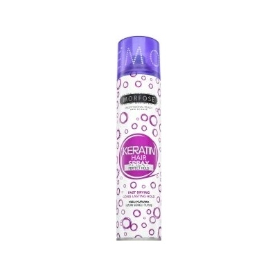 Morfose Hair Spray Perfect Hold lak na vlasy pre silnú fixáciu Keratin 250 ml