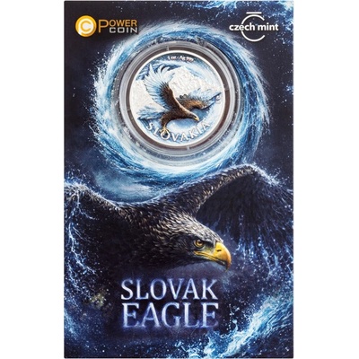 Česká mincovna Stříbrná mince Orel 2026 kolor proof 1 oz – Hledejceny.cz