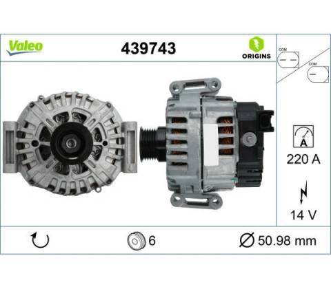 generátor VALEO 439743