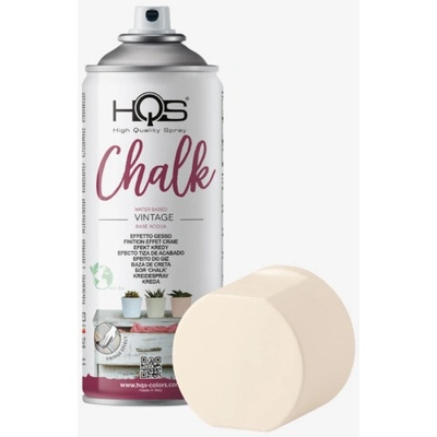HQS farba v spreji efekt kriedy 400 ml púštna biela