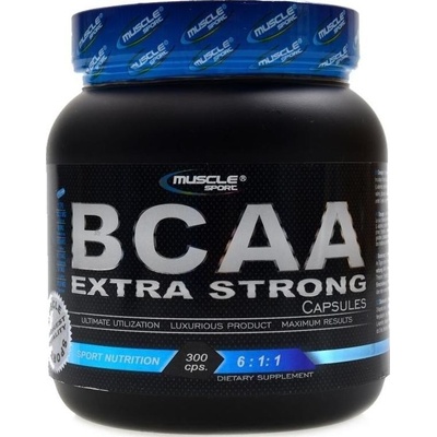 Musclesport BCAA extra strong 6:1:1 300 kapsúl