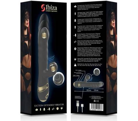 Ibiza Up&Down Suction Double Black
