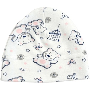 Rainy Бебешка шапка Rainy - Мече розов, 56 cm, 1-2 м (640054) - baby