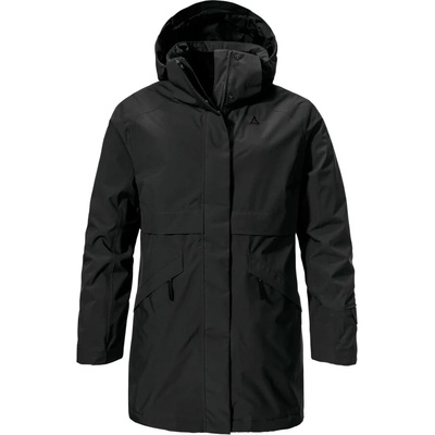 SCHÖFFEL Дамско палто Schöffel Women's Insulated Parka Malkay Coat - Black - размер 34 (EU) (102-4710-0111)
