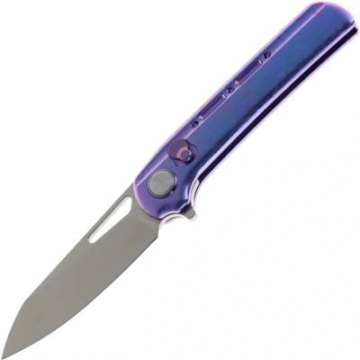 Critical Strike STARFALL LC200N satin with purple crystallized Ti handle SwingLok SL601-PL