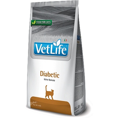 Farmina VET LIFE NATURAL DIET CAT DIABETIC - диетична суха храна за котки с диабет