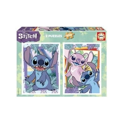 Educa Пъзел, Educa, Стич 2 в 1, 2 х 500 части