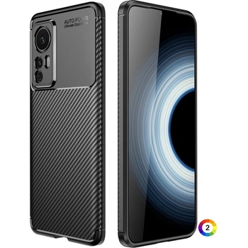 Xiaomi Redmi K50 Ultra / Xiaomi 12T / 12T Pro Удароустойчив Carbon Fiber Калъф и Протектор