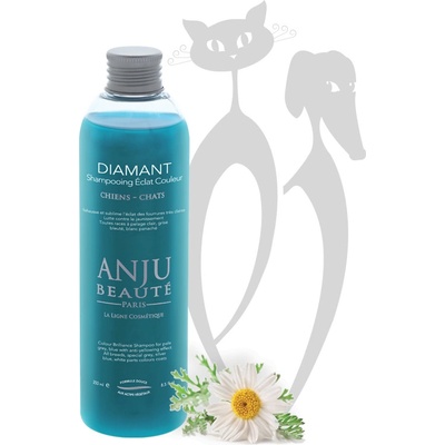 Anju Beauté Diamant na modré a šedé odstíny srsti 250 ml – Zbozi.Blesk.cz