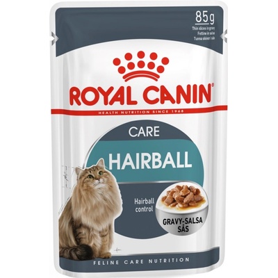 Royal Canin Hairball Care gravy ve šťávě 85 g 12 ks