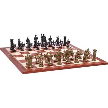 Image 1 of Sunrise Пластмасови фигури за шах Sunrise - Roman, golden/black