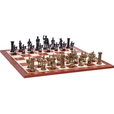 Sunrise Пластмасови фигури за шах Sunrise - Roman, golden/black