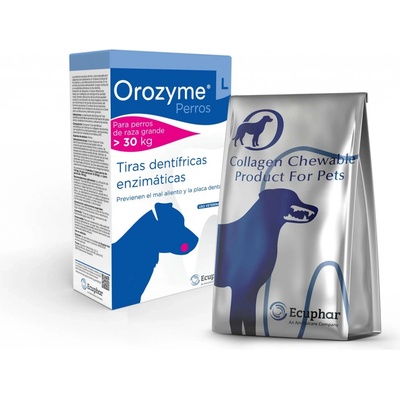 Orozyme plátky žvýkací pro psy L nad 30 kg