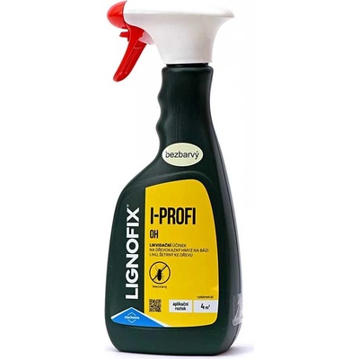 Lignofix I-profi OH likvidace a prevence dřevokazného hmyzu pro vzácné a historické dřevo, 400 g