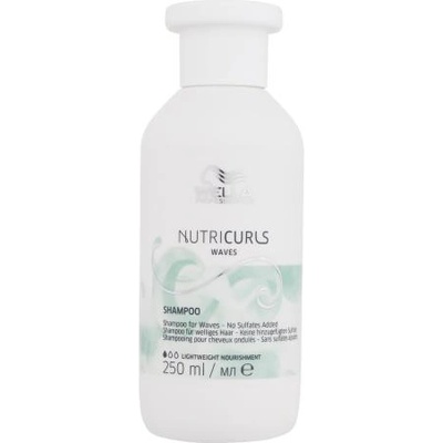 Wella NutriCurls Waves Shampoo 250 ml шампоан за поддържане на къдрава коса за жени