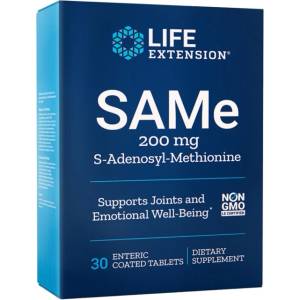 Life Extension SAMe 200 mg [30 Таблетки]
