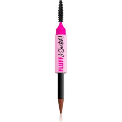 NYX Professional Makeup Fluff & Snatch молив за вежди с пудра ефект цвят Auburn 1 гр