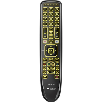 Diaľkový ovládač Meliconi Gumbody Facile 5+