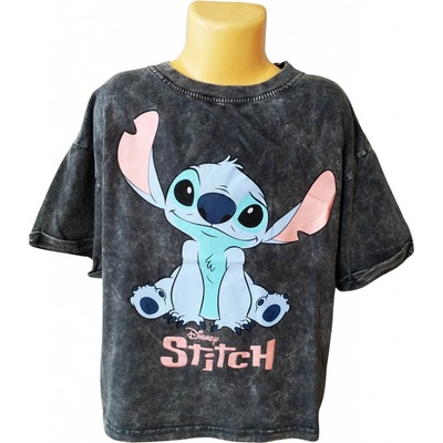 Eplusm LILO A STITCH krátký rukáv šedá
