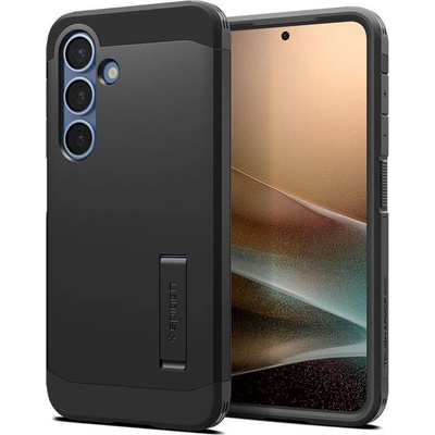 Spigen Magsafe Противоударен Калъф за Samsung S25, Spigen Tough Armor Case, Черен (ACS09008)