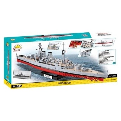 COBI 4830 World War II Britský křižník HMS HOOD – Zbozi.Blesk.cz