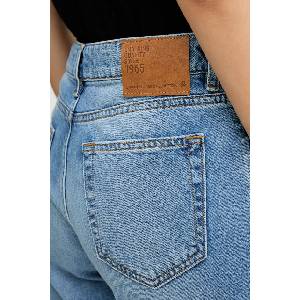 United Colors of Benetton дънки mom fit дамски (4OHWDF02Z)