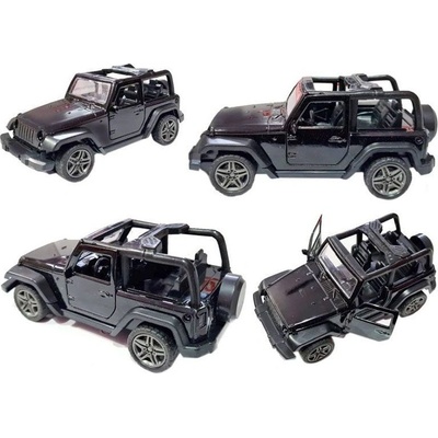 RAYA TOYS Детска кола Raya Toys - Джип, с музика и светлини, черна (508122521)