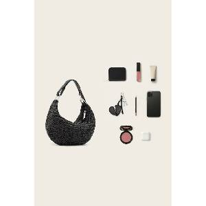 AllSaints чанта дамска от сплетена материя LUNA (W159XE) - answear - 174,05 лв