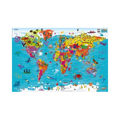 Collins Childrens World Map