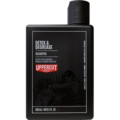 Uppercut Deluxe Detox & Degrease šampón na mastné vlasy 240 ml
