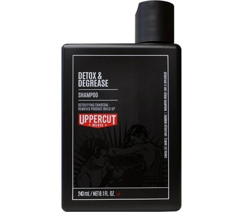 Uppercut Deluxe Detox & Degrease šampón na mastné vlasy 240 ml