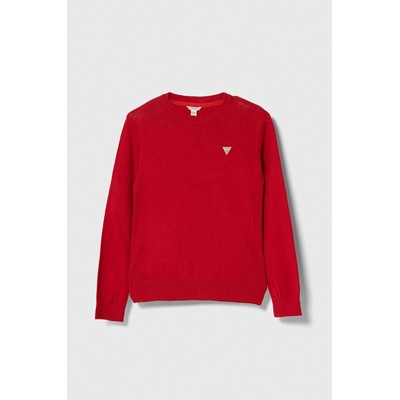 GUESS Детски пуловер Guess в червено от лека материя (L0YR03.Z2VV0.9BYX)