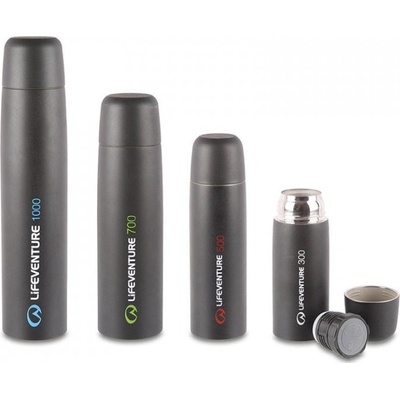 Lifeventure TiV Vacuum Flask 1 l Dark Grey