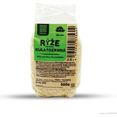 Provita guľatozrnná natural ryža 0,5 kg
