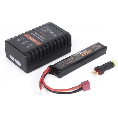 TopArms Combo set: Li-Po/Li-Ion nabíječka B310W + 11.1V 1000mAh baterie – Zboží Mobilmania